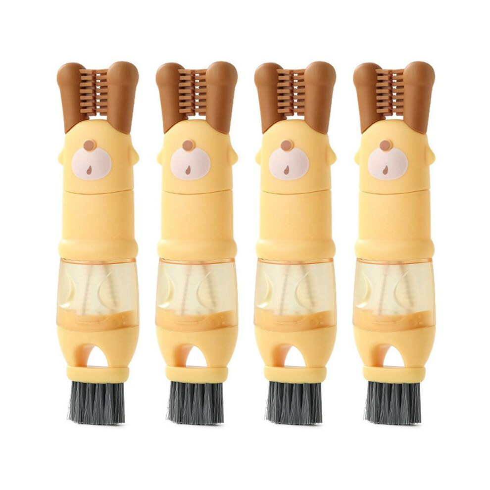 Lid Brush Water Cup Brush Multifunctional Cup Lid Cleaning Brush Cleaning Special Cup Brush Cleaning Bottle Tool A