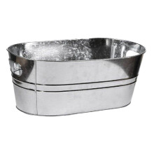 Ice Buckets, Galvanized Tub - Drink Buckets for Parties, Beverage Tub for Barbecue Enthusiasts, Bucket for Drinks
