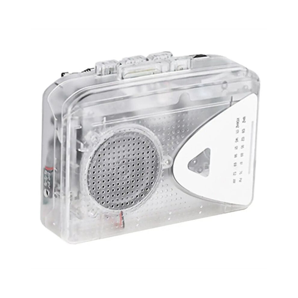 Tape Player Transparent Cassette Player Tape Player Fm/Am Radio External Speaker Stereo Player Tape Walkman 4714202395593