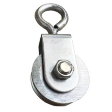 1 PC Cable Pulley Rotation Traction Wheel Stainless Steel Swivel Pulley Block