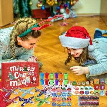 Weihnachtsthema-Partygeschenke für Kinder, Weihnachtspartygeschenke, Weihnachtsparty-Spielzeug, Leckerli-Tütenfüllungen, Großpackung Strümpfe