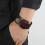 Bracelet Bracelet Cuir Simple RéTro Marron 8