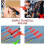 3pcs Wire Stripping Twister Tool for Drill,Wire Twister Wire Connector Wire Twisting Tool for Electrical Power Drill 4