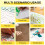 3Pcs Replacement Cutting Mat Adhesive Mat with Measuring Grid 8 By 12-Inch for Silhouette Cameo  Explore Plotter Machine 4