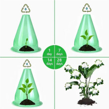 12 Pièces/Ensemble Cloches de Jardin pour une Croissance et une Protection Optimales des Plantes, Adaptées à Diverses Couvertures de Plantes pour