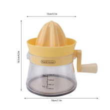 Presse-Agrumes Manuel - Presse-Agrumes Multifonctionnel pour Oranges et Citrons, Outil de Cuisine Portable pour Jus