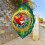 Wind Spinner Outdoor, Amarelo e Verde Squirrel Wind Chime Mandala Hanging Wind Spinners para Decoração Interna e Externa 3