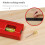 New High-Precision Aluminum Alloy Multi-Function 90 Degree Woodworking Square Combination Square Hole Ruler 40CM 6