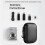 Pebbled Portable  Hard Shell Digital Gadgets Storage Bag Earphone Charger Case Plug Data Cable U Disk Organizer A 4