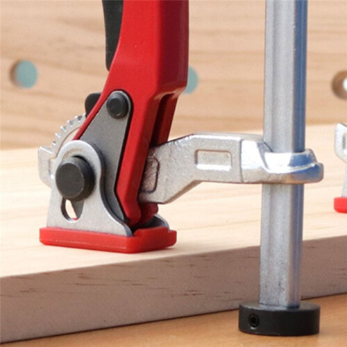 Woodworking Table Clamp, Desktop Quick Clamp, Quick Positioning Clamp, Woodworking Workbench, Base Diameter 19Mm