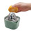 Stainless Steel Manual Juicer & Egg Separator - Multifunction Kitchen Tool for Fruit Pressing and Egg White Separation 6
