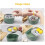 Stainless Steel Manual Juicer & Egg Separator - Multifunction Kitchen Tool for Fruit Pressing and Egg White Separation 7