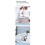 Portable Handheld Fan UsbCharging Adjustable Speed Digital Display Fan Foldable Design High Speed Fan with Night Light,C 5