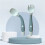 Silicone & PP Children'S Training Tableware Set - Soft Twist Fork and Spoon for Learning to Eat 2