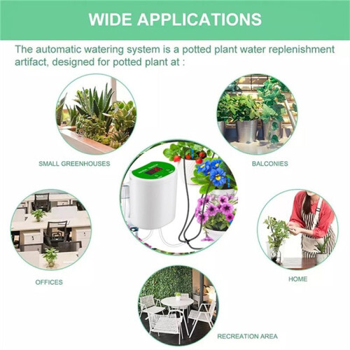 Automatic Drip Irrigation System Intelligent Timed Automatic Watering Machine Large Watering Machine Spraying Plants 2