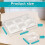 Large Bead Organizer Box with 6 Small Boxes Inset, Small Bead Organizers and Storage Plastic Cases, Storage Boxes 7