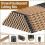 100pc Drywall Drill Bits  Point Cutting Drill Bits Diameter Drywall Router Drill Bits Drywall Tools for Spiral Saw 1