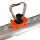 6 Pack Single Stud L-Track Fitting with D Ring for L Track,Single End Fitting for Airline Rails 4