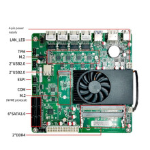 Scheda Madre N5105 per Router Soft di Sistema NAS Schede Madri N5105 ITX con Porta di Rete 2.5G 6 CPU 11