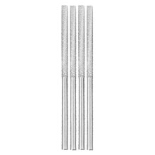 20 Stuks Gemonteerde 5 Verschillende Vormen Diamantboren, 1/8 Inch Schacht Diamantslijpgereedschap voor  Roterende Gereedschappen