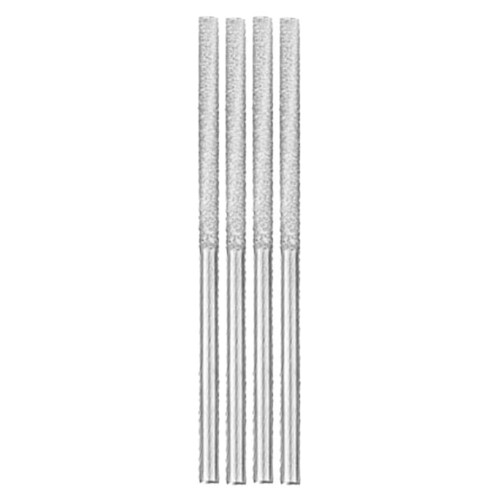 20pcs Mounted 5 Different Shapes Diamond Drill Bits, 1/8inch Shank Diamond Grinding Tools for  Rotary Tools