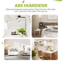 Bois Grain AromathéRapie USB Humidificateur Gouttelettes D'Eau Purification D'Air Huile Essentielle Diffuseur D'ArôMe Maison Grain