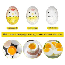 Boil Boil Egg Thermometer Egg Color Changing Cooking Temperature Viewer Kitchen Gadget Dashed