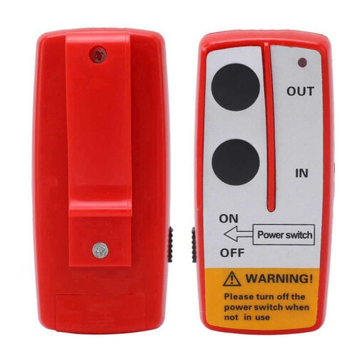 3X Universal Winch Wireless Remote Control  Kit with Receiver for Truck  ATV SUV 2