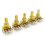 6 Pcs Guitar Potentiometer A500K, 5 Pcs a & 1 Pcs B 4