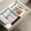 Kitchen Drawer Tableware Organization Frame Adjustable Cooking Tableware Tray Plastic Tableware Chopsticks Rack 1