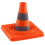 Cones de Segurança, Pacote com 4 Cones de Trânsito Dobráveis de 18 Polegadas, Cones de Construção com Colares Refletivos e Bolsa de Armazenamento 6