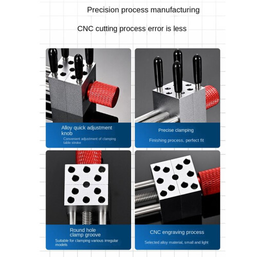 Hobby Model  Tool  Bench Vise All Metal Precision Production Handhold Clamping Tools for Assembly Model 2
