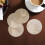 Round Coasters Heat-Resistant Coasters Non-Slip Protective Mat for Dining Table Kitchen Coffee Tea Hot Drink Coaster B 5