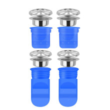 Drain Backflow Preventer Confezione Da 4, Valvola Unidirezionale Per Tubi Tubi Da Scarico Per Pavimento Da Bagno, Resistente Agli Odori E Agli
