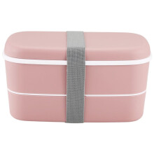 Microwavable 2 Layer Lunch Box with Compartments Leakproof Bento Box Insulated Food Container Lunch Box
