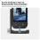 L-Shaped Quick Release Plate Magnetic Extension Mount Bracket, Magnet Holder Base Stand for  X5/X4/X3/X2 Camera 3