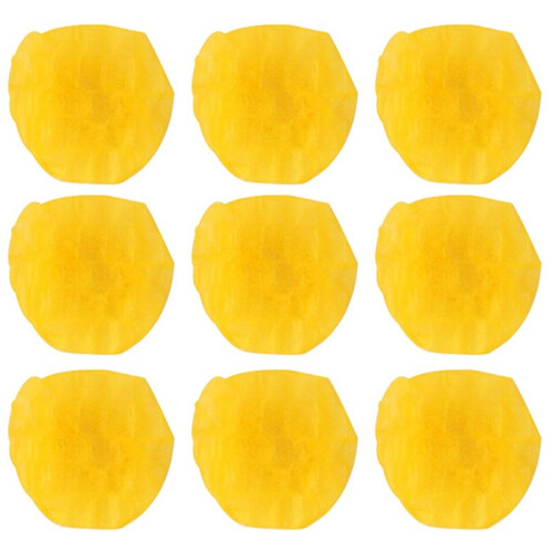 400Pcs Disposable Microphone Cover,Handheld Microphone Windscreen for Karaoke KTV Recording Studio Yellow 1
