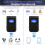 2 PCS 4 in 1 in Flight  Transmitter Receiver Low Latency Wireless  Audio Adapter for Car Stereo System 5