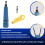 Punch Down Impact Tool With 110 And 66 Blades, Network Wire Cable Cat6/Cat5E Telephone Impact Terminal Insertion Tools 9