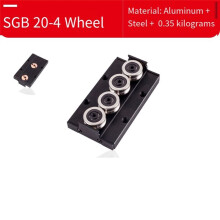 Gemakkelijke Katrolblokgeleider met Dubbele As, Lineaire Rail SGB25-3 Snelheidsgeleider, Vergrendelingsschuif