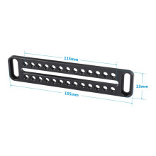 Camera Cheese Plate for CAMVATE for DSLR Camera Cage Kit 2289 1/4inch-20 Mounting Platform Long Cheese Plate