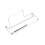 Universal Mobile Phone Desktop Holder Base Acrylic Headset Desktop Base for TWS Wireless  Headset Transparent 6