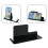 Universal Mobile Phone Desktop Holder Base Acrylic Headset Desktop Base for TWS Wireless  Headset Black 4