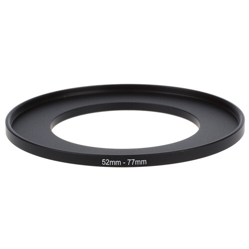 2pcs 52mm-77mm 52-77 Metal Step  Filter Ring Adapter for Camera