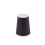 40 Paper Cups (9Oz) - Plain Solid Colours Birthday Party Tableware Catering(Green&Black) 9