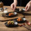 Tabletts Yuanbao Aromatisierte Teller Home Snackteller Restaurant Retro Dessertteller 5