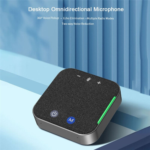 Omnidirectionele Microfoon Draadloze Videoconferentie-Luidspreker USB -Microfoon voor Skype Zoom PC Laptop 1