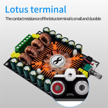 3 Pezzi TDA7498E 2.0 Modulo Stereo HIFI 160Wx2 Scheda Amplificatore di Potenza Digitale Ad Alta Potenza Supporta BTL 220W con Ventola di