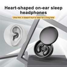 SK28 Ultra-Thin Sleeping Headphones 5.4 Wireless Headset Earbuds Hidden in Ear Sports Earphones Waterproof