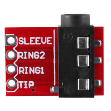 TRRS 3.5mm Jack Breakout Board with Night Vision Camera Module for Raspberry Pi 4, Video OV5647 Sensor Webcam Kit